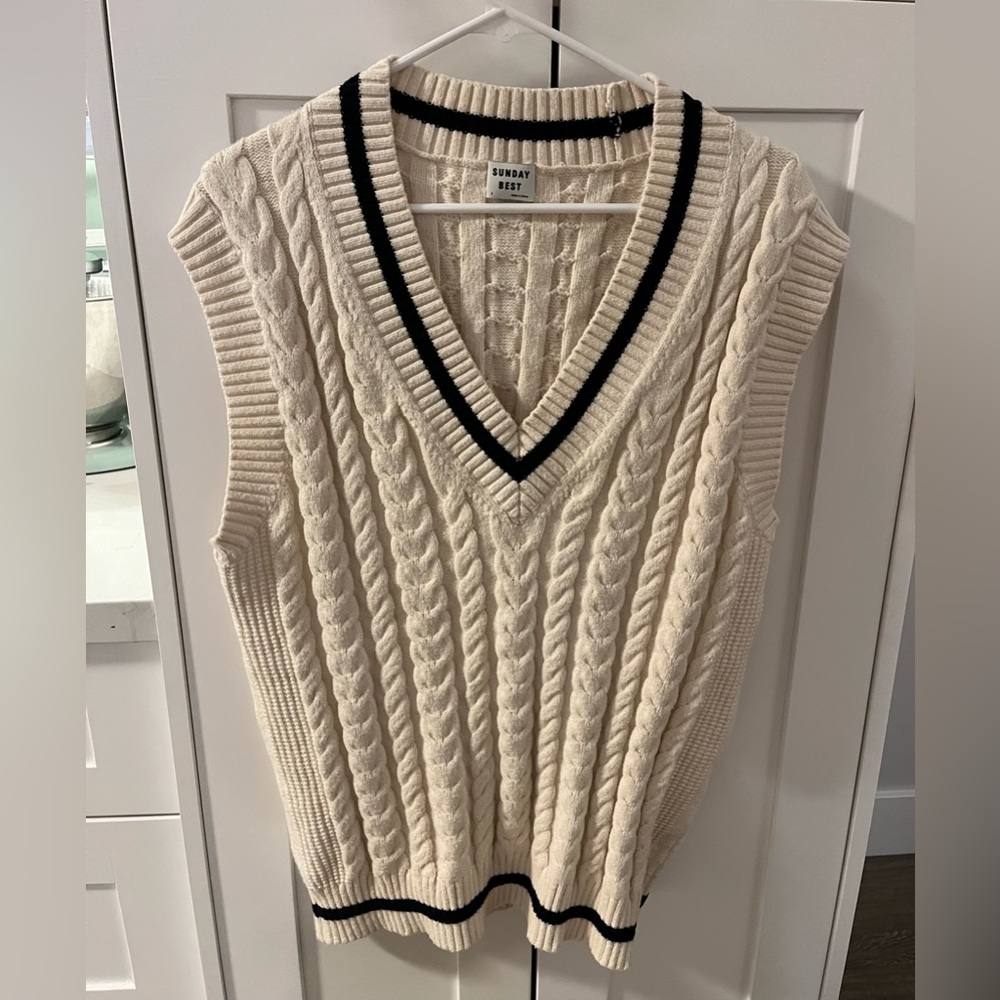 Sunday Best Aritzia Sweater Vest (Winston)